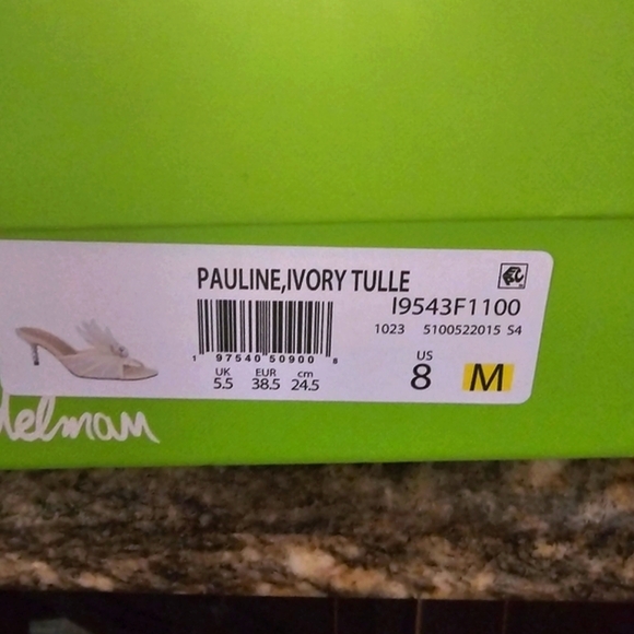 Sz 8 sam edelman . Beautiful shoes Pauline kitten heel mule - Picture 4 of 6